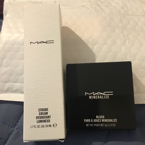 NWT Brand New Mac Strobe Cream Hydrant Mineralized Blush- Happy- Go - Lucky Bund - Picture 7 of 13